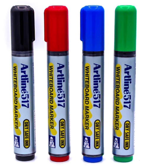 ปากกาไวท์บอร์ด ARTLINE EK-517 หัวกลม 3.0 มม. สีน้ำเงิน_1